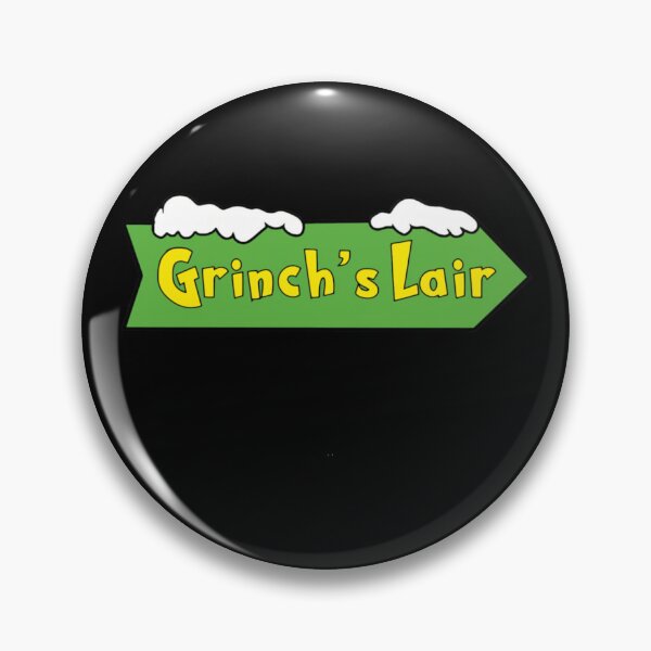 Item preview, Grinch - Green Lair Sign Direction Arrow designed and sold by Anaya Jovani.