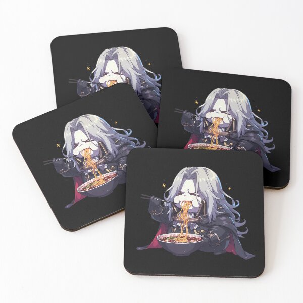 Item preview, Alucard Castlevania Anime Kawaii Ramen Black Chibi Gothic Noodles designed and sold by Raslbazola.