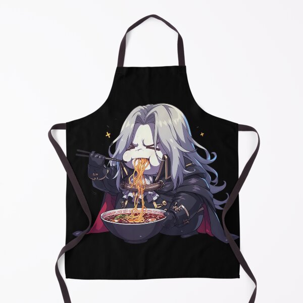 Item preview, Alucard Castlevania Anime Kawaii Ramen Black Chibi Gothic Noodles designed and sold by Raslbazola.