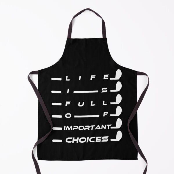 Item preview, Life Is Full of Important Choices — Golf Always Wins designed and sold by karibov.