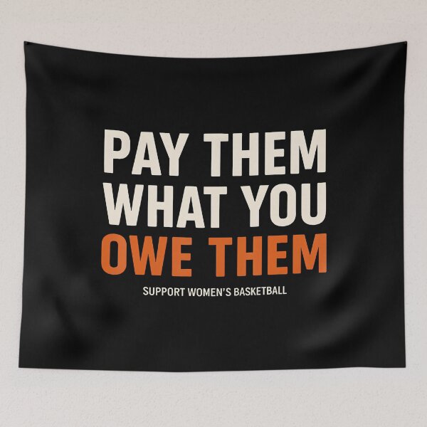Item preview, Pay Them What You Owe Them Womens Basketball designed and sold by OnaConnie.