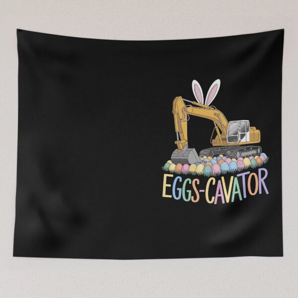 Item preview, Eggs-Cavator Easter Day Excavator Toddler Boys Easter Kids designed and sold by Hofersofer.
