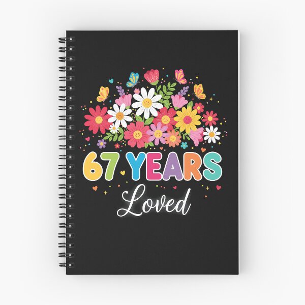 Item preview, 67 Years Loved Men Women 67 Years Old Groovy 67th Birthday designed and sold by diyoor.