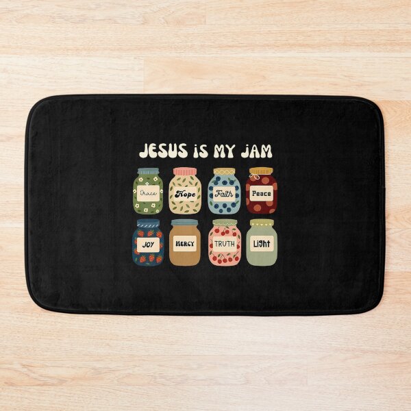 Item preview, Jesus Is My Jam Christian Faith Religious Bible Verse Art designed and sold by JanetCarolyn.