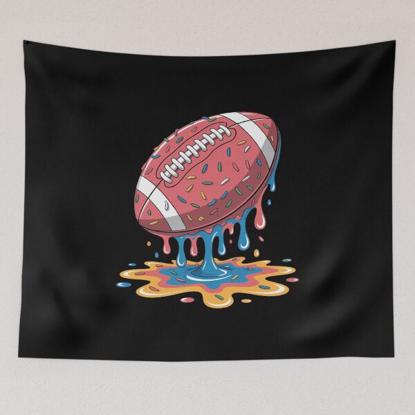 Item preview, Football Drip Boys Football Ice Cream Sprinkle Respect Drip designed and sold by DetroitMug.