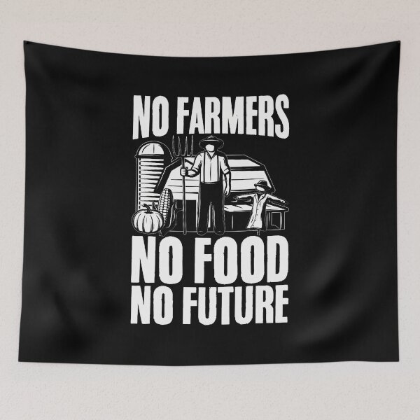 Item preview, No Farmers No Food No Future Farm Tractor Farmer Agriculture designed and sold by LorraineRita.