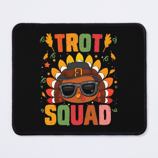 Item preview, Trot 80s Happy Gobble Cute Squad Thanksgiving Fall designed and sold by CalvinVanAuken.