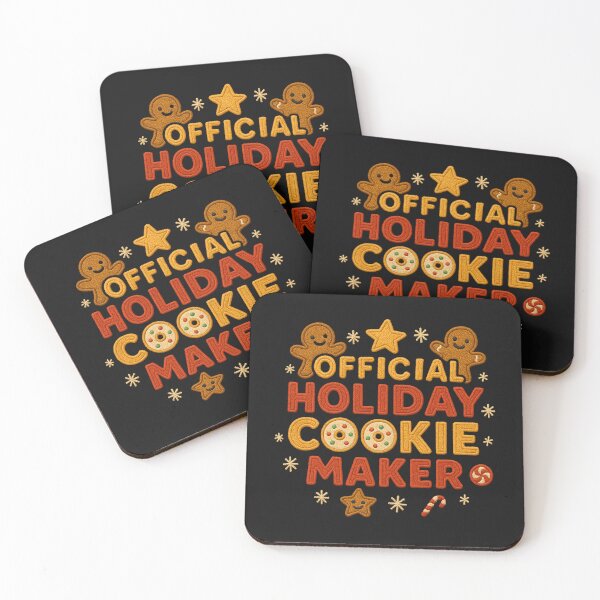 Item preview, Official Holiday Cookie Maker Patch designed and sold by JerdbordinShop.