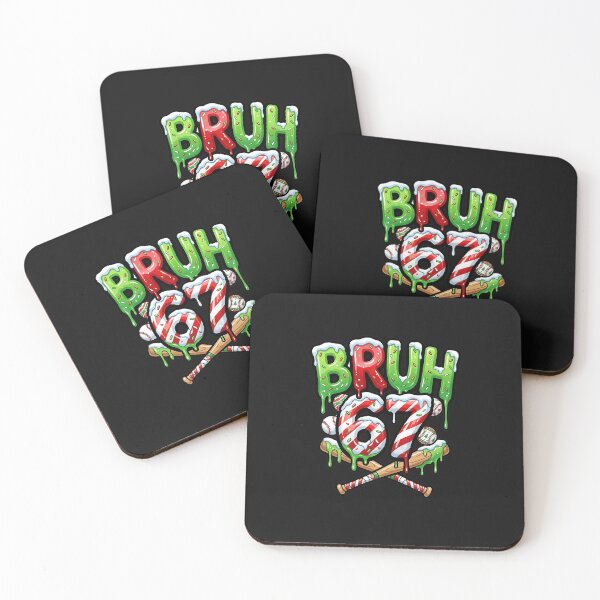 Item preview, BRUH 67 Christmas Slime Baseball Drip designed and sold by diyoor.