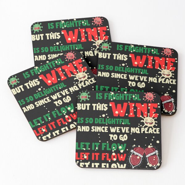 Item preview, A Frightful Viral Wine Full Christmas  designed and sold by Kathyeoree.
