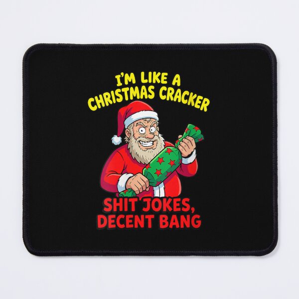 Item preview, Womens Funny Christmas Cracker Decent Bang V-Neck designed and sold by Verbutler.