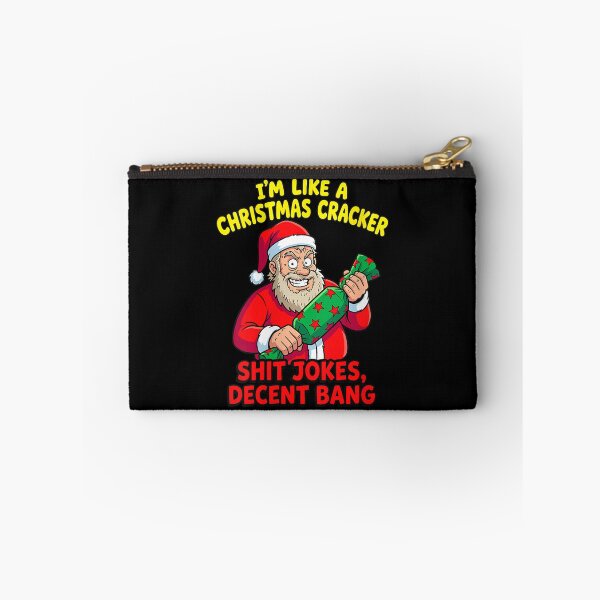 Item preview, Womens Funny Christmas Cracker Decent Bang V-Neck designed and sold by Verbutler.