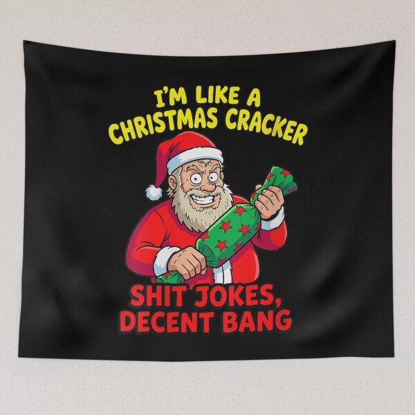 Item preview, Womens Funny Christmas Cracker Decent Bang V-Neck designed and sold by Verbutler.