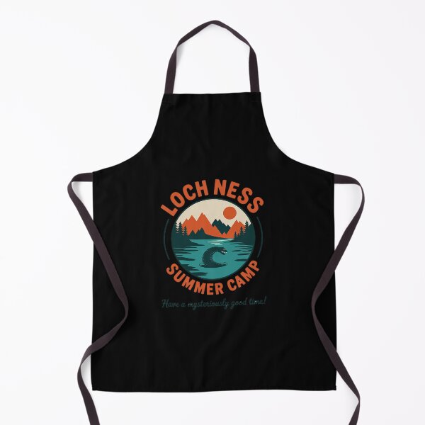 Item preview, Loch Ness Summer Camp, funny, mystery, mythical creatures Raglan Baseball  designed and sold by GamtosMintys.