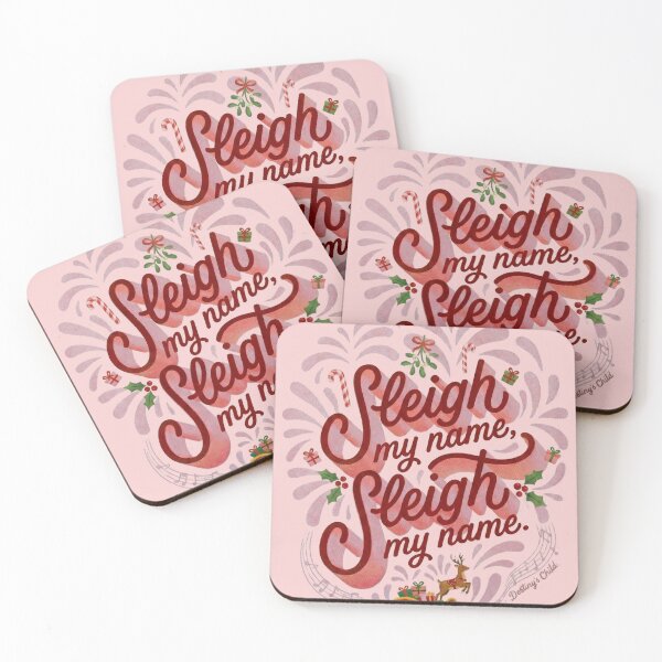 Item preview, Sleigh My Name | Funny 90s R&B Christmas Song Lyric Pun designed and sold by AdyKurniawan.