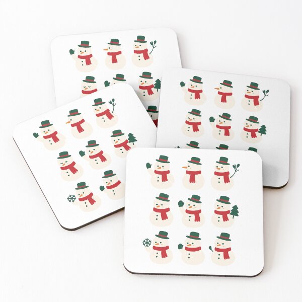 Item preview, Cozy Christmas Snowman Sticker designed and sold by ColorNestStudio.