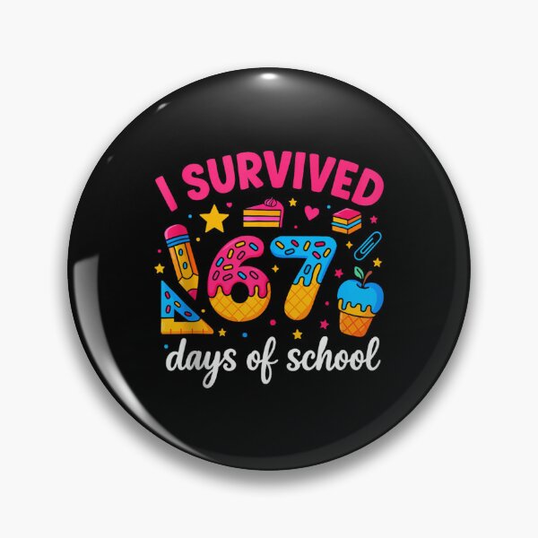 Item preview, Celebrate The 67th Day of School Funny Teachers Students designed and sold by Verbutler.