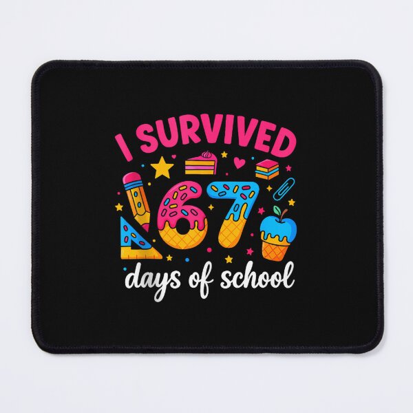 Item preview, Celebrate The 67th Day of School Funny Teachers Students designed and sold by Verbutler.