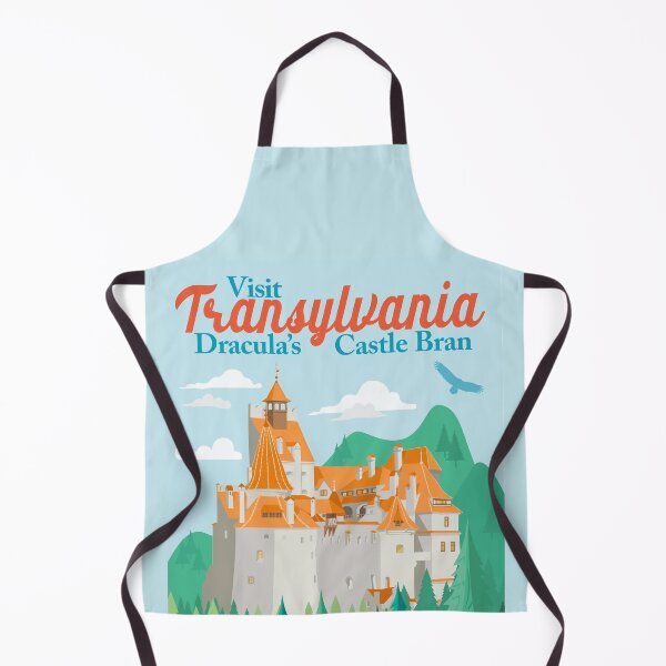 Item preview, Travel Poster Transylvania, Bran castle, Dracula 1 designed and sold by QatlasMap Shop.