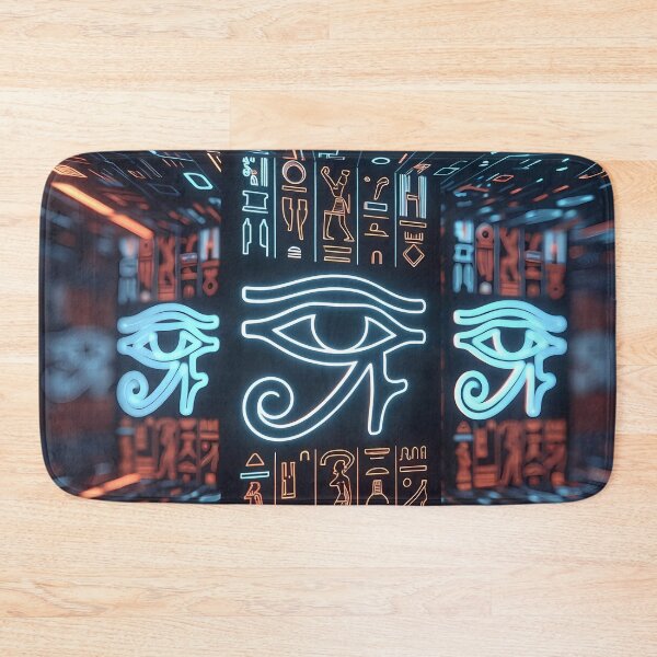 Item preview, 3D Perspectives, Cyberpunk Egyptian Hieroglyphics, Symmetrical Textures (image size 8320x12480) designed and sold by Digital-Davinci.