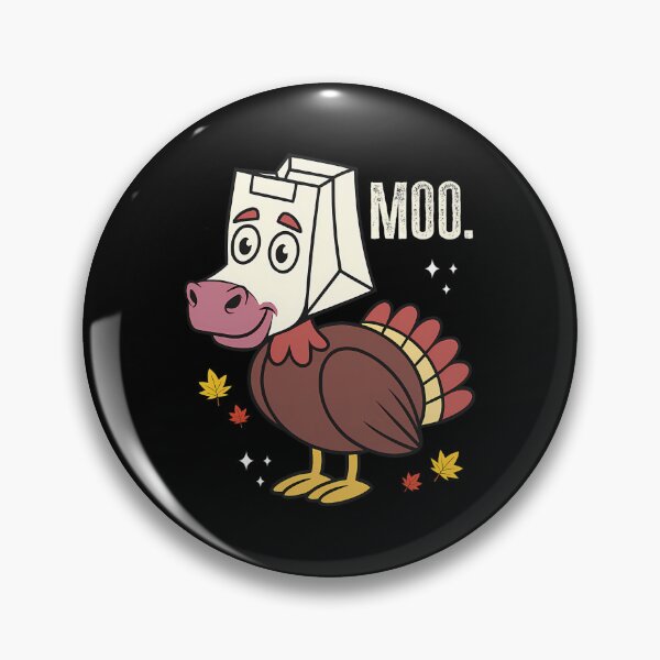 Item preview, Day Holiday 90s Thanksgiving Festive Moo Funny Turkey Cow designed and sold by rebeccathanuos.