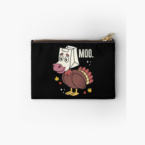 Item preview, Day Holiday 90s Thanksgiving Festive Moo Funny Turkey Cow designed and sold by rebeccathanuos.