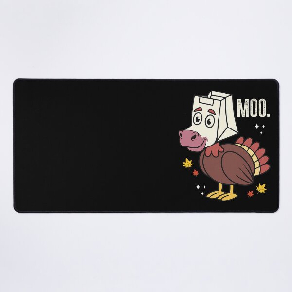 Item preview, Day Holiday 90s Thanksgiving Festive Moo Funny Turkey Cow designed and sold by rebeccathanuos.