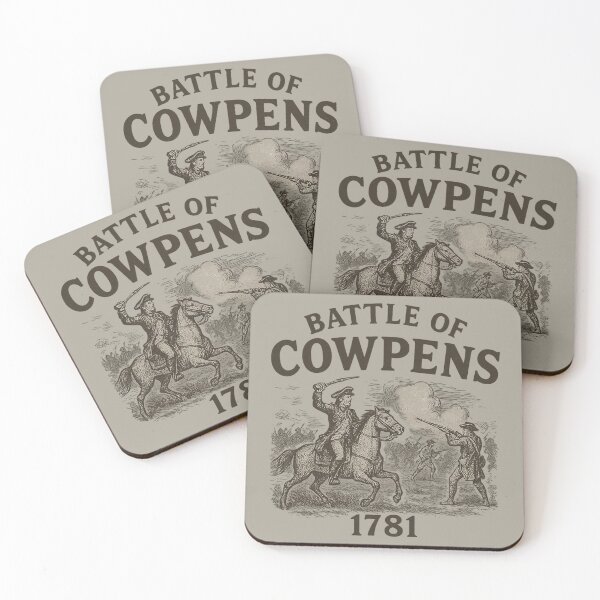 Item preview, Battle of Cowpens 1781 Revolutionary War Scene designed and sold by Retr0Tshirts.