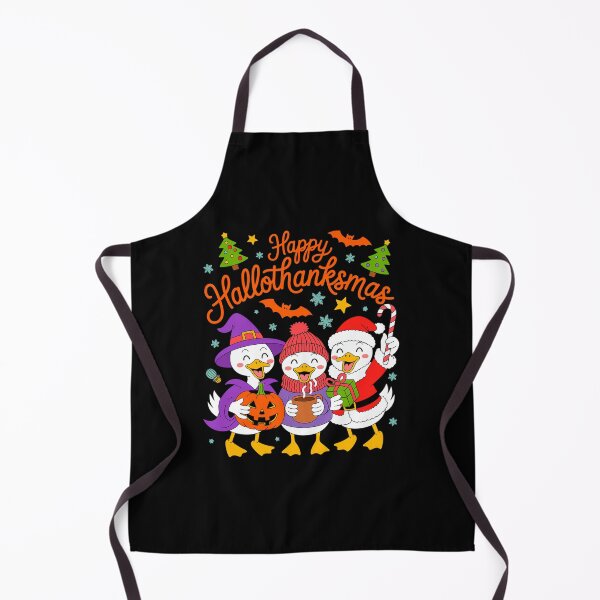 Item preview, HalloweenHappy Hallothanksmas Goose Fall Christmas designed and sold by VasilisLamArt.