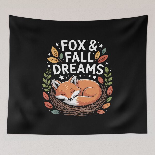 Item preview, Fox and Fall Dreams Cozy Autumn Fox Lover Forest Vibes designed and sold by CultureSpec.