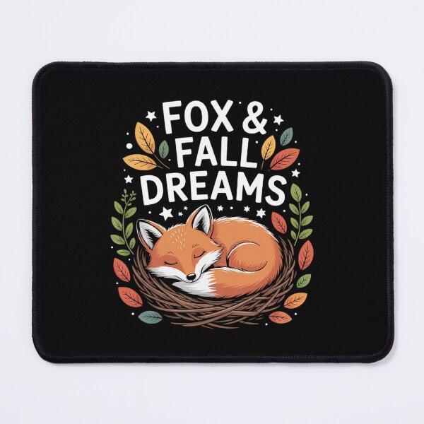 Item preview, Fox and Fall Dreams Cozy Autumn Fox Lover Forest Vibes designed and sold by CultureSpec.