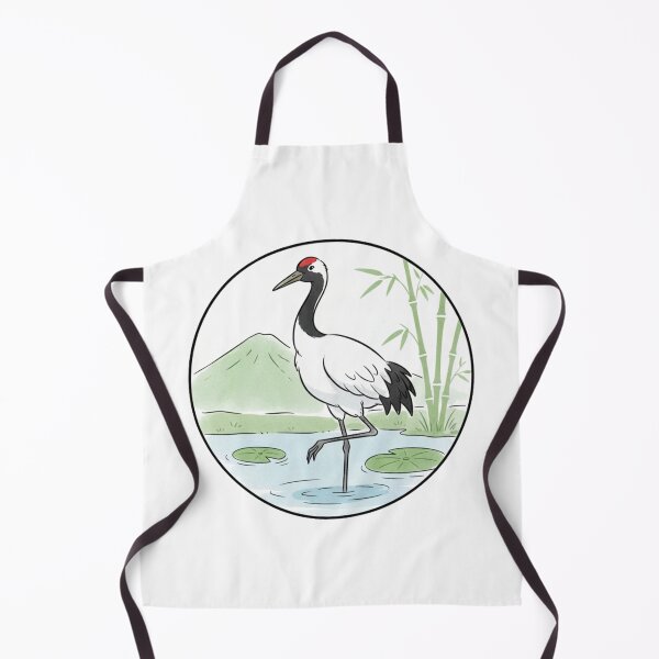 Item preview, Japanese Crane in Nature designed and sold by Azrora.