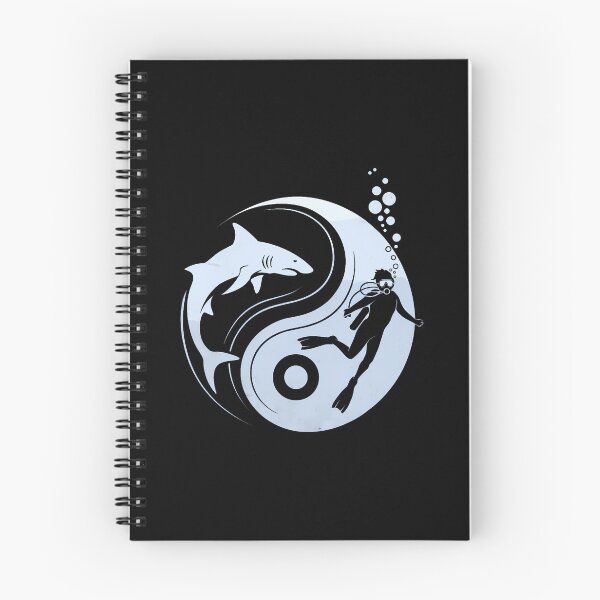 Item preview, Scuba Diving Yin Yang Under Water Diver Scuba Divers designed and sold by LorraineRita.