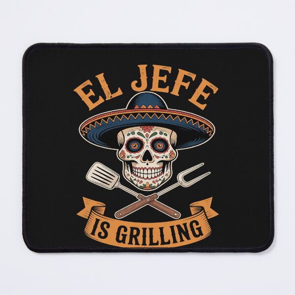 Item preview, El Jefe Is Grilling Funny Mexican Grill Dad designed and sold by Hofersofer.