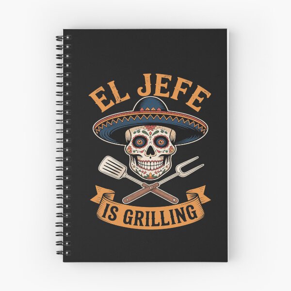 Item preview, El Jefe Is Grilling Funny Mexican Grill Dad designed and sold by Hofersofer.