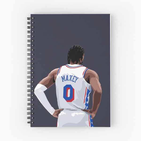 Item preview, Tyrese Maxey Vector Back Above Waist White Qiangy designed and sold by qiangdade.