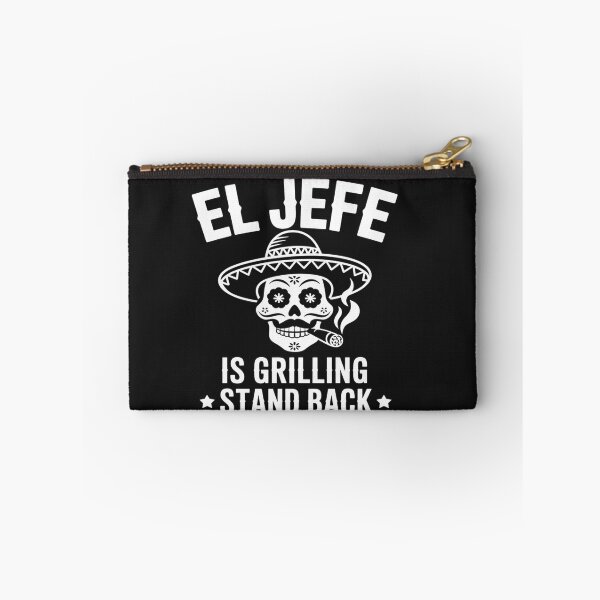Item preview, El Jefe Is Grilling Stand Back Funny Mexican Dad BBQ Grill designed and sold by Hofersofer.