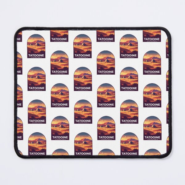 Item preview, Tatooine National Park Sticker designed and sold by TulipaGraphics.