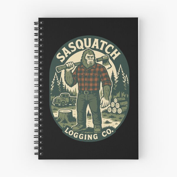 Item preview, Sudadera de leñador Bigfoot estilo vintage de Sasquatch Logging Co. designed and sold by Stephenbaile.