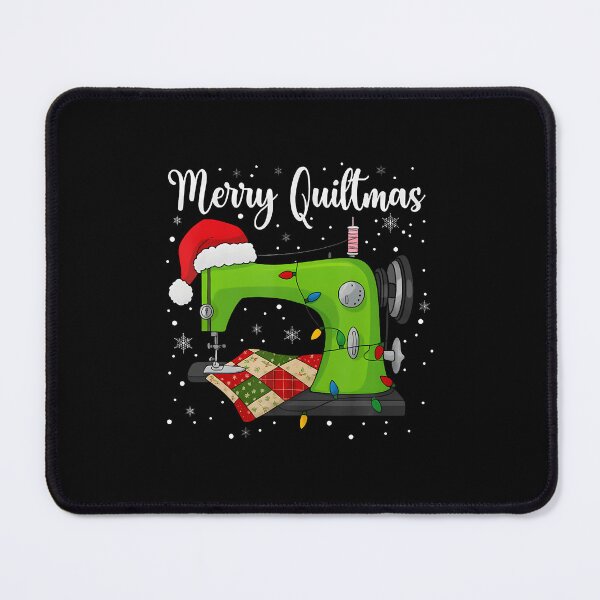 Item preview, Merry Quiltmas Knitting Sewing Santa Christmas Quilter designed and sold by LorraineRita.