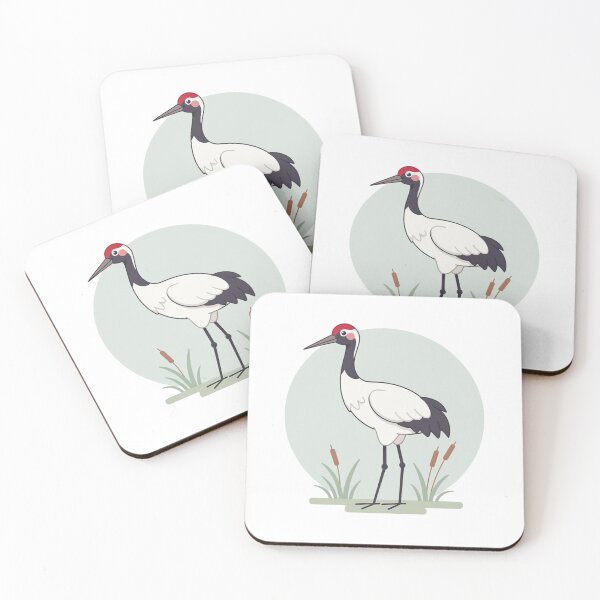 Item preview, Japanese Crane in Nature designed and sold by Azrora.