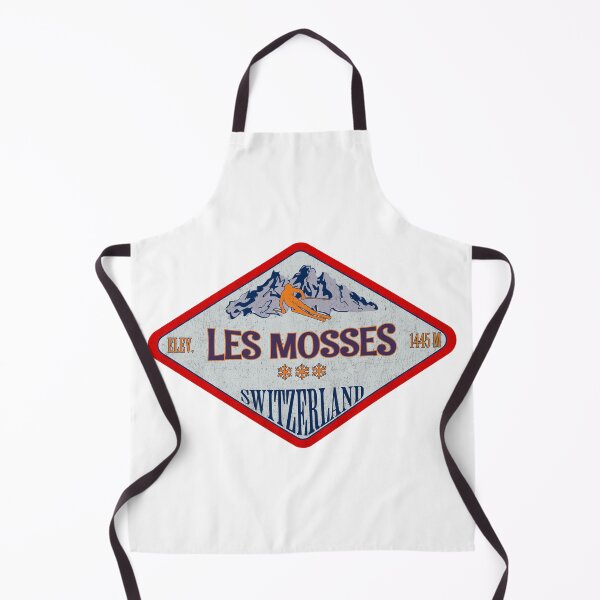 Item preview, Les Mosses, Switzerland, Vintage skiing badge design designed and sold by Wanderful-roads.