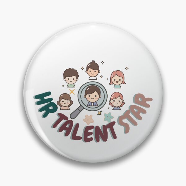 Item preview, HR Talent Star Cute Recruitment Illustration designed and sold by WanwisaChuenlom.