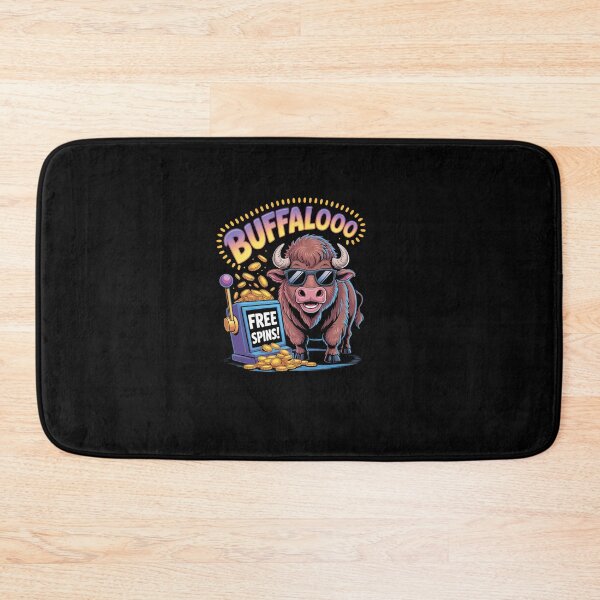 Item preview, Lucky Buffalo Casino Slot Machine Gambling Gift Gambler  designed and sold by khorbiasieno.