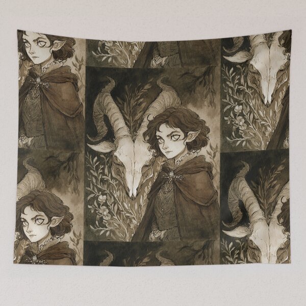 Item preview, Dark Eerie Beauty Mysterious designed and sold by bapupa.