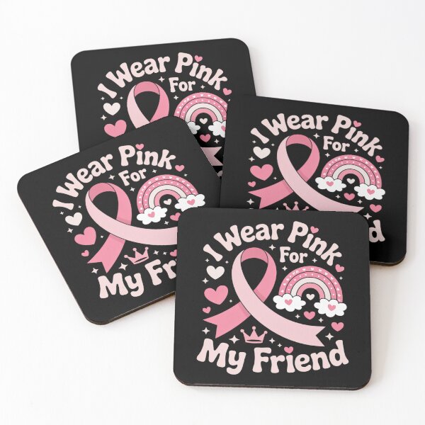 Item preview, I Wear Pink for My Friend Breast Cancer Awareness designed and sold by milanforbes.