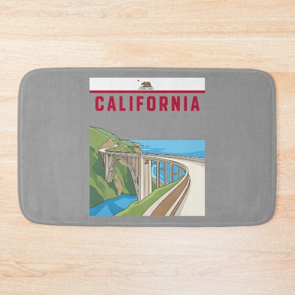 Item preview, Big Sur Serenity, California Republic Bridge Vibe designed and sold by mashmosh.