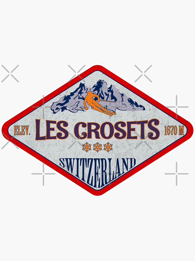 Autocollant Vintage Ski Marker - Campioni Del Mondo - Années 80 - Adesivo Sticker