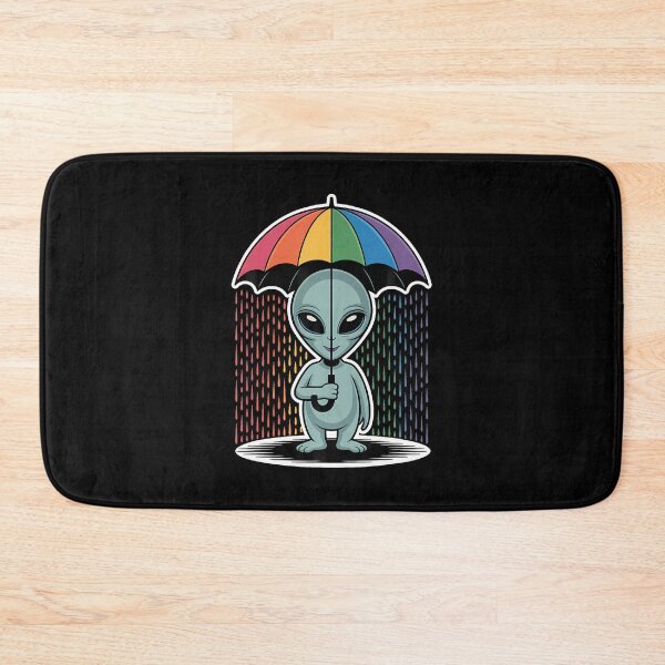 Item preview, Alien Lgbt Gay Pride Rainbow Flag Umbrella Ufo Lover designed and sold by MarianMartha.