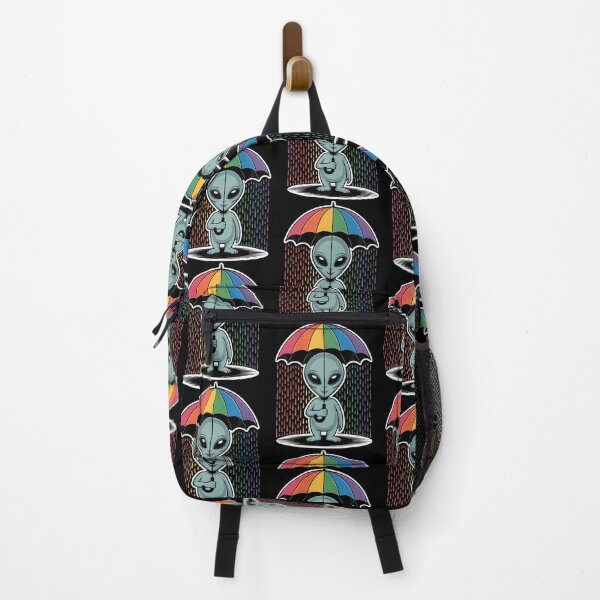 Item preview, Alien Lgbt Gay Pride Rainbow Flag Umbrella Ufo Lover designed and sold by MarianMartha.